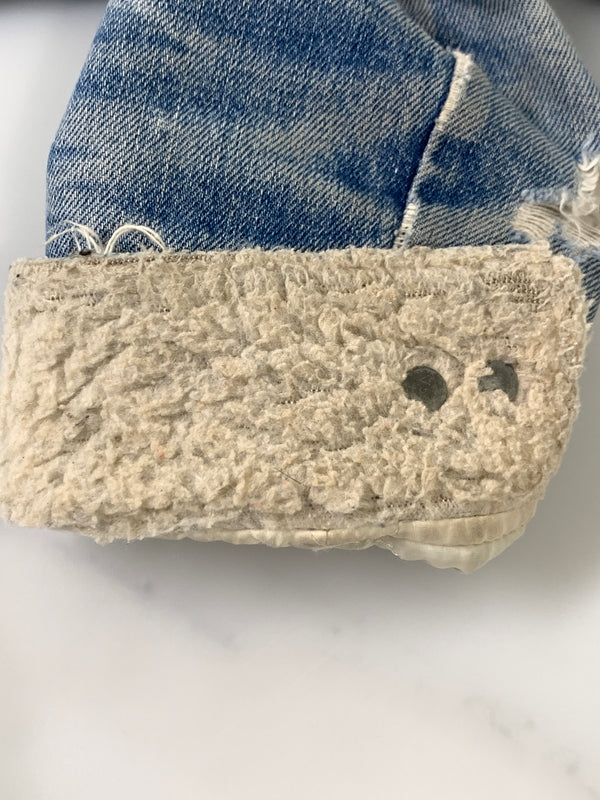 【中古品】【メンズ】 LEVI'S リーバイス 750刻印 オレンジタブ スモールE ボア デニムジャケット アウターGジャン 146-260922-hu-43-min サイズ:表記消えのため不明 カラー:ライトインディゴ 万代Net店