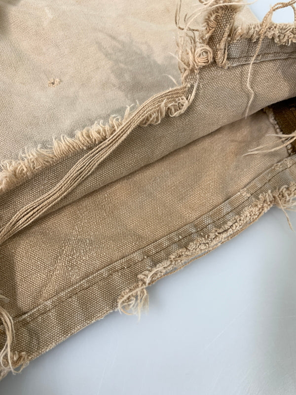 【ジャンク品】【メンズ】 CARHARTT カーハート DOUBLE KNEE DUCK OVERALLS ダブル ニー ダック オーバーオール オールインワン 146-260922-hu-53-min サイズ:サイズ表記不明 カラー:ベージュ 万代Net店