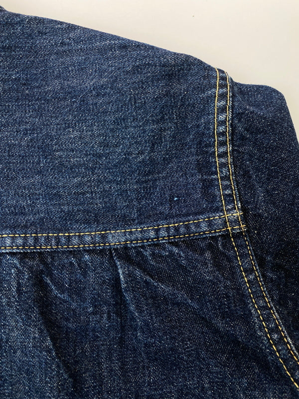 【中古品】【メンズ】 WAREHOUSE ウエアハウス DENIM JACKET LOT 2001XX デニムジャケット ライトアウター 145-260917-yn-23-min サイズ:36 カラー:インディゴ 万代Net店