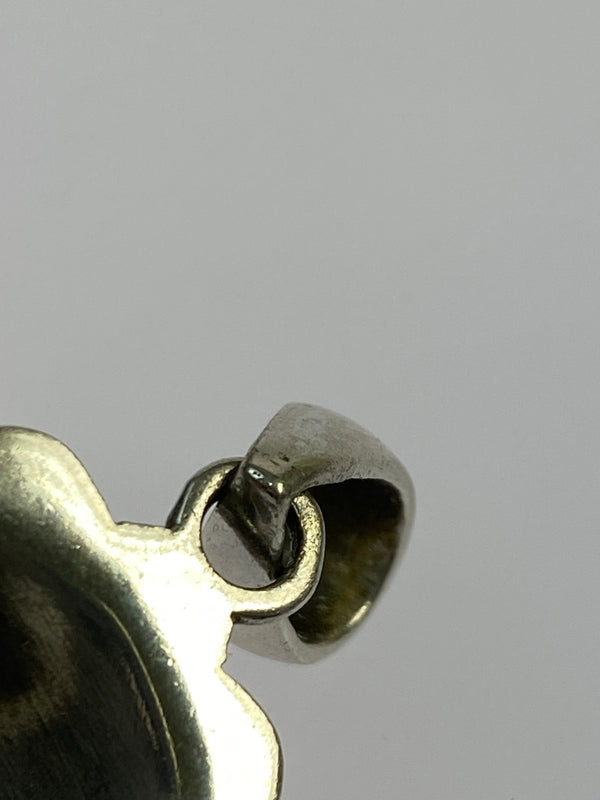【中古品】【メンズ】 SAAD サード 銀縄 ターコイズ ペンダントトップ アクサセリー 192-260923-hu-36-min カラー:シルバー 万代Net店