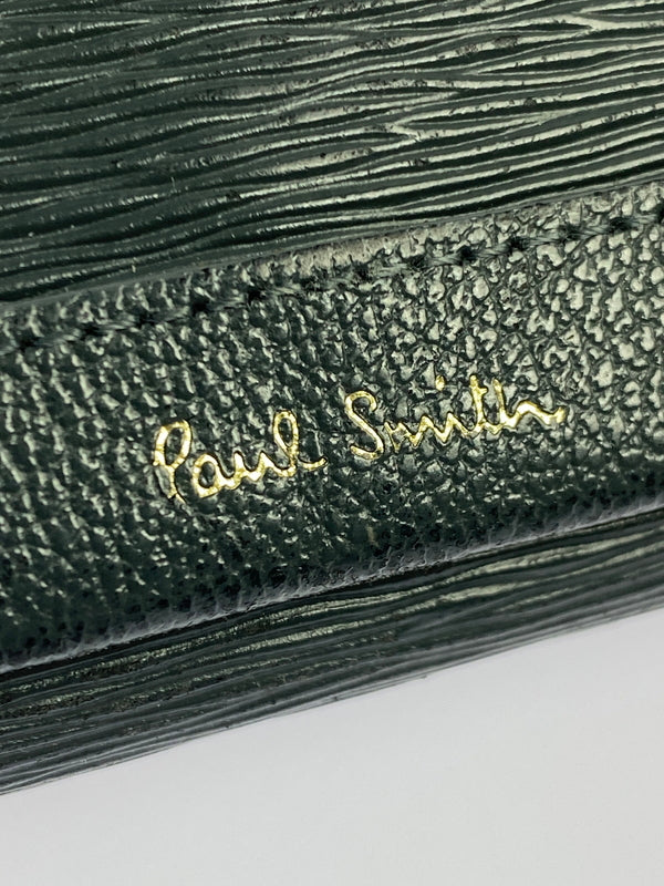 【中古品】【メンズ/レディース】 PAUL SMITH ポールスミス KEY CASE キーケース 201-260917-yn-18-min カラー:ブルーグレー 万代Net店