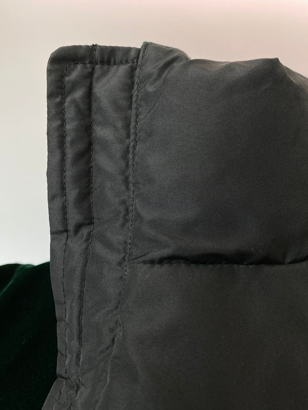 【中古品】【メンズ】 X-LARGE エクストララージ × DEXFILMZ VELOUR DOWN JACKET デックスフィルムズ ベロア ダウンジャケット アウター 142-260917-yn-28-min サイズ:M カラー:ダークグリーン 万代Net店