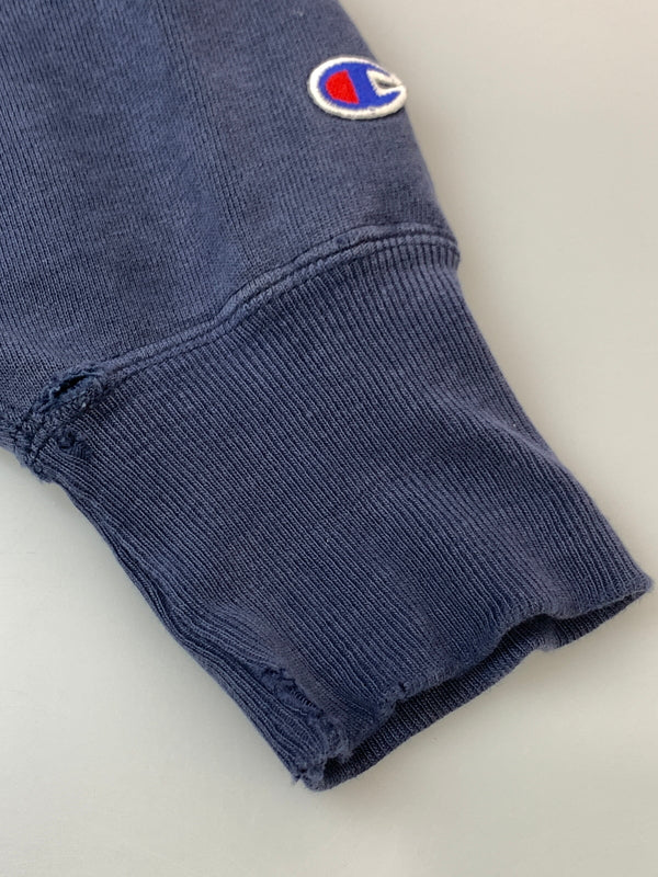 【現状渡し品】【メンズ】 CHAMPION チャンピオン 90S KANSAS REVERSEWEAVE SWEATSHIRT 90年代 カンザス リバースウィーブ スウェットシャツ ヴィンテージ トレーナー トップス 146-260923-hu-02-min サイズ:XL カラー:ネイビー 万代Net店