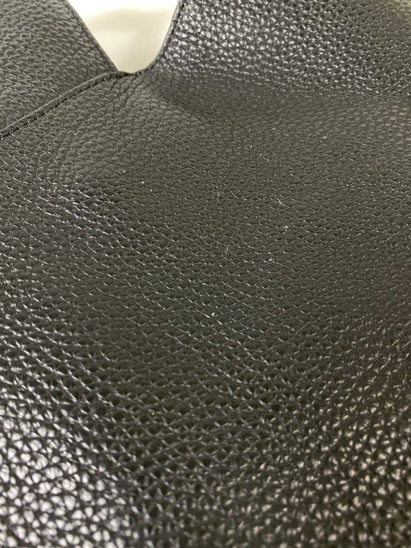 【中古品】【メンズ/レディース】 MM6 エムエムシックス MAISON MARGIELA メゾン マルジェラ スモール ジャパニーズ レザー トートバッグ SB6WD0013 P4344 188-260918-hu-41-min サイズ:UNI カラー:ブラック 万代Net店