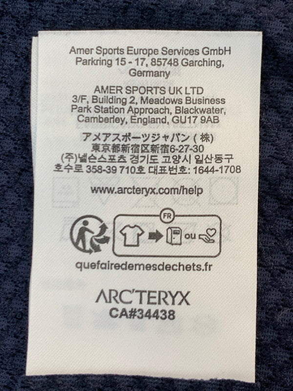 【中古品】【メンズ】 ARC'TERYX アークテリクス DELTA JACKET デルタ ジャケット メンズ 高機能フリースジャケット ライトアウター 144-260925-em-03-min サイズ:L カラー:ネイビー 万代Net店
