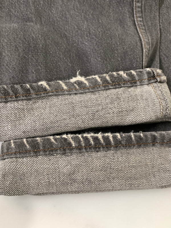 【現状渡し品】【メンズ】 LEVI'S リーバイス 501 BLACK DENIM PANT 501-0658 501 ブラック デニムパンツ メンズ ボトムス ジーンズ ジーパン 157-260925-em-27-min サイズ:W34L32 カラー:グレー 万代Net店