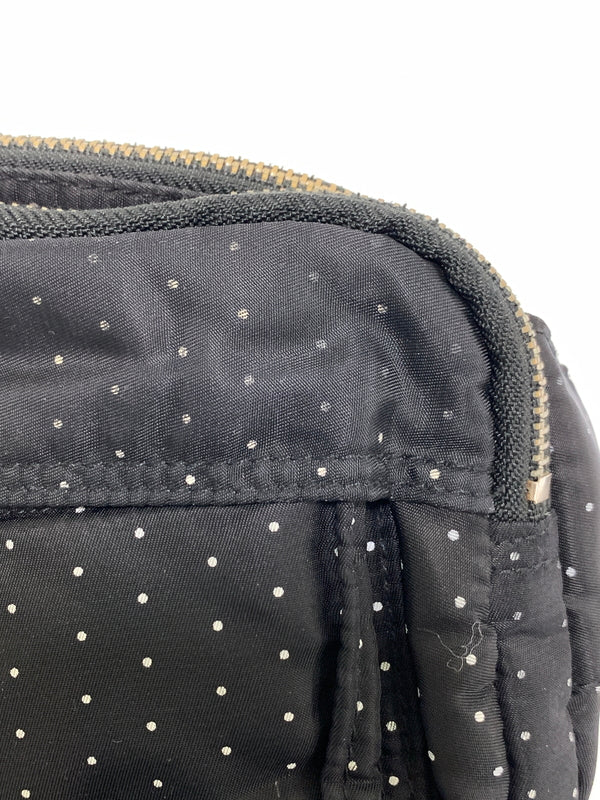【中古品】【メンズ/レディース】 PORTER ポーター DOT WAIST BAG ドット柄 ウエストバッグ ボディバッグ ナイロン 188-260927-em-48-min カラー:ブラック(ドット柄) 万代Net店