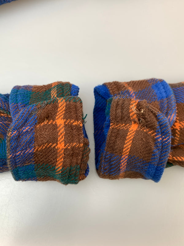【中古品】【メンズ】 BIG MAC ビッグマック 80S USA製 HEAVY FLANNEL SHIRT ヘビーフランネルシャツ タータンチェックシャツ 146-261003-ta-09-min サイズ:M カラー:マルチカラー 万代Net店
