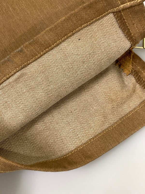 【中古品】【メンズ】 SKULL FLIGHT スカルフライト SS PANTS TYPE2 ストレッチ ノーマルポケット ブーツカット スピードスペクター メンズ ボトムス バイカー 157-261002-em-03-min サイズ:32 カラー:ブラウン 万代Net店
