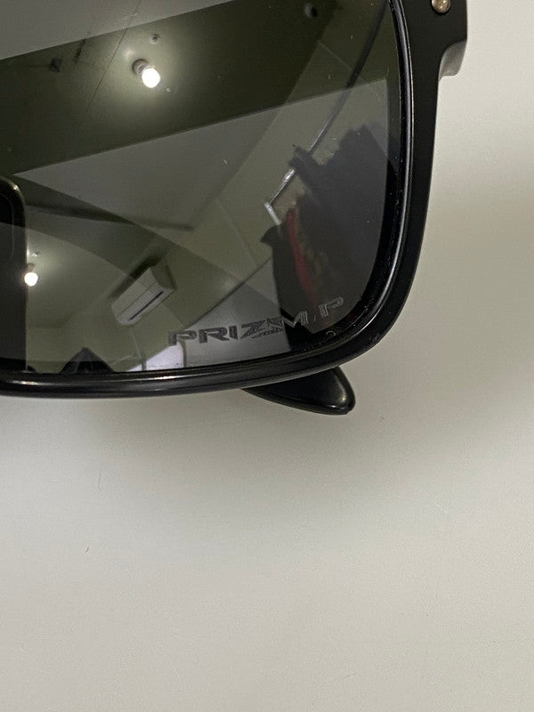 【現状渡し品】【メンズ】 OAKLEY オークリー HOLBROOK ホルブルック 偏光サングラス OO9244-2556 サングラス アクセサリー 203-261008-KS-26-min サイズ:56□ 17 138 カラー:ブラック 万代Net店