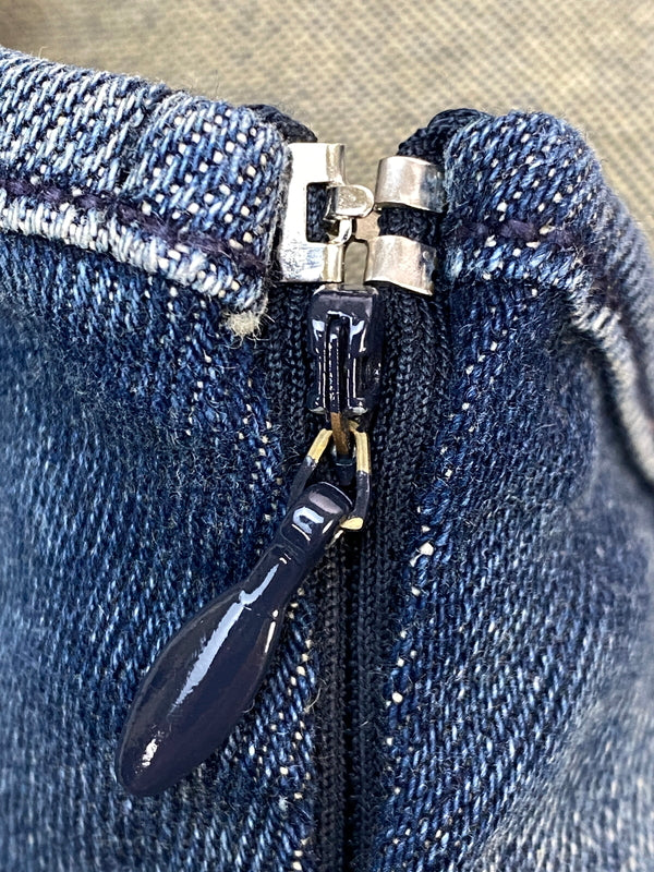 【中古品】【レディース】 DIESEL ディーゼル デニム Dロゴ キャミ レディース トップス キャミソール ビスチェ 170-261007-em-34-min サイズ:M カラー:インディゴ 万代Net店