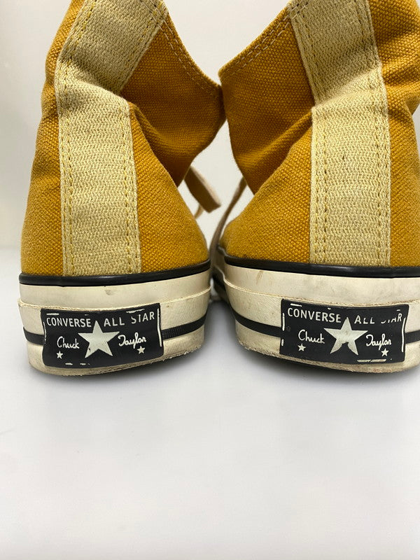 【中古品】【メンズ】 CONVERSE コンバース CHUCK TAYLOR CANVAS HI チャックテイラー キャンバス ハイ 1C1123 靴 シューズ スニーカー SNEAKER 162-261008-KS-11-min サイズ:26cm US7.5 カラー:マスタードイエロー 万代Net店