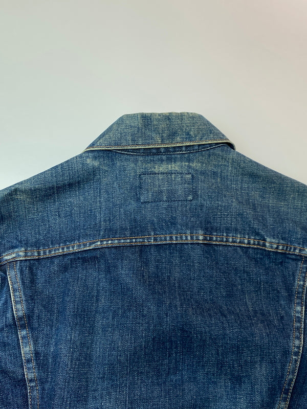 【現状渡し品】【メンズ】 LEVI'S リーバイス 60S 70 505 BIG E DENIM JACKET 60年代 70年代 505 ビッグE 赤タブ デニムジャケット メンズ アウター Gジャン ヴィンテージ 146-261015-em-06-min カラー:インディゴ 万代Net店