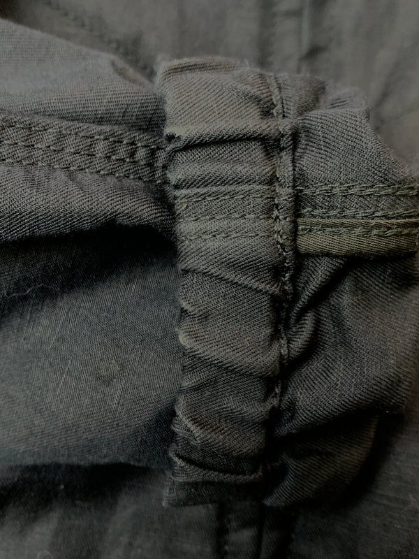 【中古品】【メンズ】 CAHLUMN カウラム 1051390900029 COTTON LINEN HARRINGTON JACKET コットン リネン ハリントンジャケット ブルゾン 140-261010-ta-15-min サイズ:L カラー:ネイビー 万代Net店