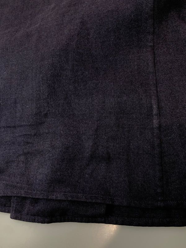 【中古品】【メンズ】 COMOLI コモリ 15AW WOOL-LINEN DOUBL TAILORED JACKET ウールリネンダブルテーラードジャケット アウター 140-261010-ta-17-min サイズ:2 カラー:ネイビー 万代Net店