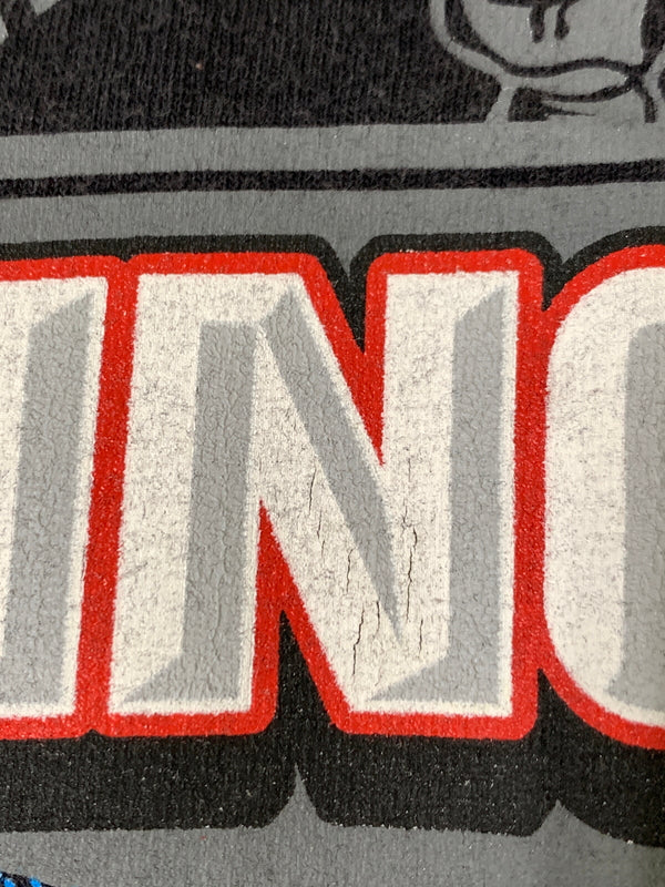 【中古品】【メンズ】 USED ユーズド MANNY PACQUIAO S/S TEE ショートスリーブTシャツ 半袖Tシャツ トップス 146-261020-yn-27-min サイズ:L カラー:ブラック 万代Net店