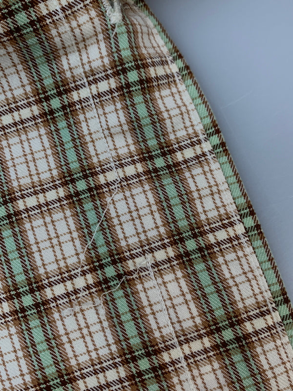 【中古品】【メンズ】 RALPH LAUREN ラルフローレン LOWELL CHECK SHIRT ローウェル チェック シャツ メンズ 長袖シャツ 146-261022-em-16-min サイズ:15 1/2-33 カラー:ブラウン系 万代Net店