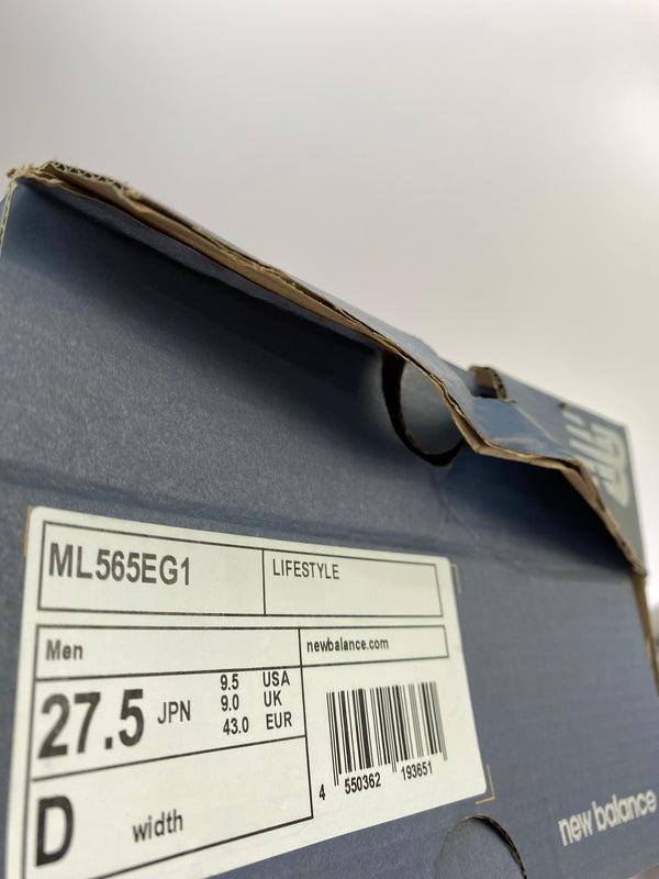 【中古品】【メンズ】 NEW BALANCE ニューバランス 565 GRAY ML565EG1 スニーカー メンズ シューズ 靴 162-261018-em-30-min サイズ:27.5cm カラー:グレー 万代Net店