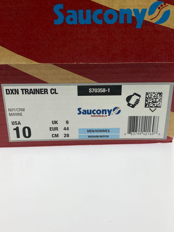【中古品】【メンズ】 SAUCONY サッカニー DXN TRAINER CL ローカットスニーカー S70358-1 ディクソン トレーナー スニーカー メンズ シューズ 靴 162-261018-em-28-min サイズ:28.0cm カラー:NAVY/CREAM 万代Net店