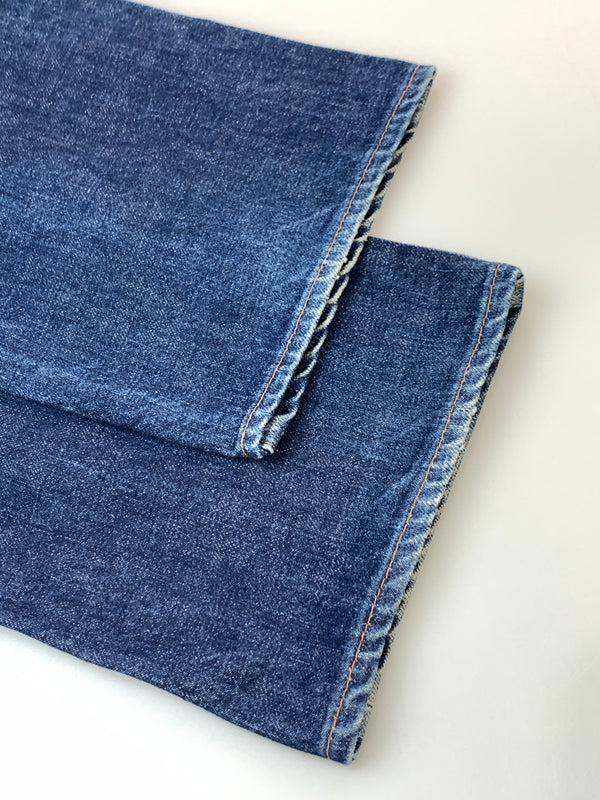 【中古品】【メンズ】 LEVI'S リーバイス 90年1月製造 502XX DENIM PANTS デニムパンツ メンズ ボトムス ジーンズ ジーパン ヴィンテージ 157-261022-em-13-min サイズ:W30L33 カラー:インディゴブルー 万代Net店