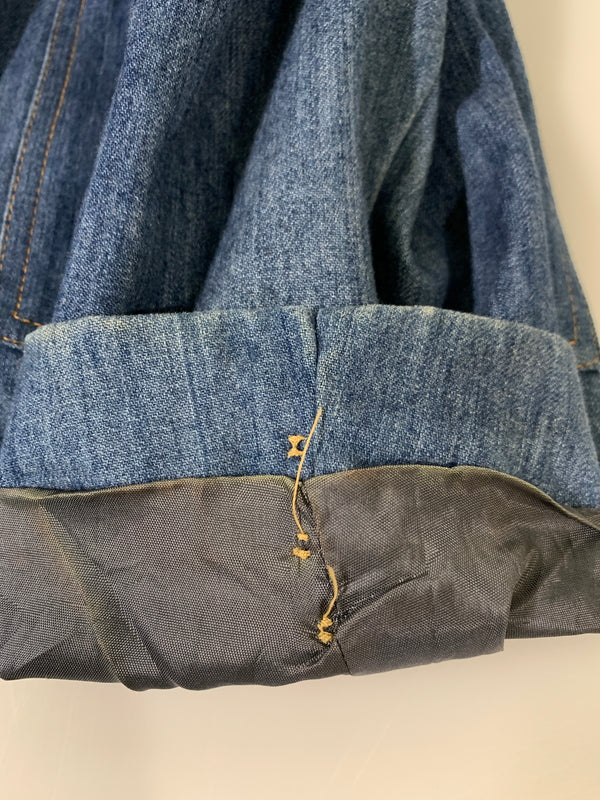 【中古品】【メンズ】 LEVI'S リーバイス 70-80S PANATELA TAILORED JACKET 70-80S パナテラ テーラードジャケット アウター デニム 146-261023-hu-06-min サイズ:40S カラー:ブルーインディゴ 万代Net店