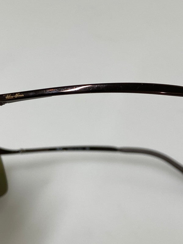 【中古品】【メンズ】 RAY-BAN レイバン RB3183 サングラス アクセサリー アイウェア 203-261021-hu-30-min サイズ:63□15 カラー:ブラウン系 万代Net店