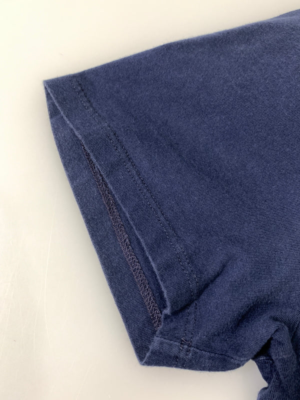 【中古品】【メンズ】 MAISON MARTIN MARGIELA メゾン マルタン マルジェラ 11AW DOCKING TEE ドッキング ティー 半袖 Tシャツ ショートスリーブ 141-261028-hu-14-min サイズ:44 カラー:ネイビー 万代Net店