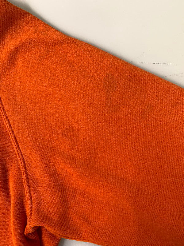 【現状渡し品】【メンズ】 JERZEES ジャージーズ 90S SOLID SWEATSHIRT 90年代 ソリッド スウェット シャツ 長袖 ヴィンテージ トップス 146-261027-hu-35-min サイズ:XL カラー:オレンジ 万代Net店