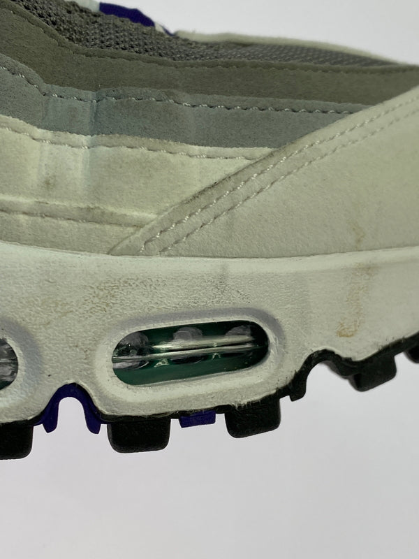 【中古品】【メンズ/レディース】 NIKE ナイキ WMNS AIR MAX 95 BIG BUBBLE ウィメンズ エア マックス 95 ビッグ バブル HJ5996-100 160-261028-hu-47-min カラー:WHITE / COURT PURPLE 万代Net店