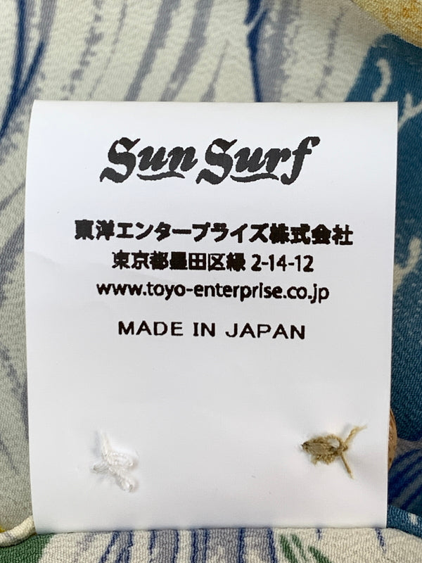 【中古品】【メンズ】 SUNSURF サンサーフ L S HAWAIIAN SHIRT ロング スリーブ ハワイアン シャツ SS29604 長袖シャツ トップス 145-261028-hu-28-min サイズ:S 14-14 1/2 カラー:マルチカラー 万代Net店