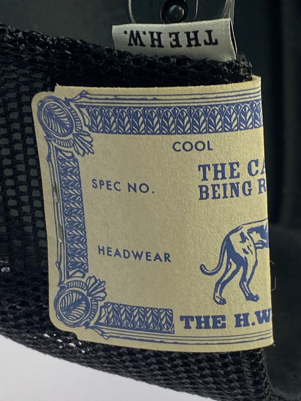 【中古品】【メンズ】 THE H.W. DOG&CO ザ エイチ ダブリュー ドッグ アンド コー MESH TRUCKER CAP メッシュ トラッカー キャップ 帽子 185-261030-em-12-min サイズ:ONE SIZE カラー:ブラック 万代Net店