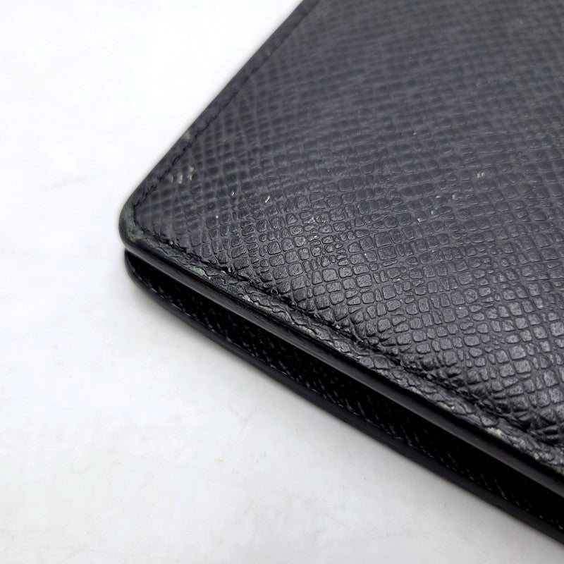 【中古品】【メンズ/レディース】 LOUIS VUITTON ルイ・ヴィトン M52192 TA2127 タイガ ポルトフォイユ ロン 長財布 サイフ ウォレット 179-250209-ay-09-izu カラー:ブラック 万代Net店