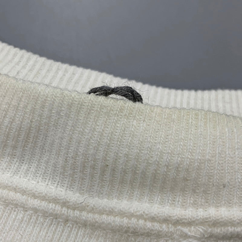 【中古品】【レディース】 45R フォーティーファイブアール 61070073 葉山ものがたり モントックン刺繍ベタッチプリントの908裏毛クルー トップス スウェット 長袖 168-250118-ma-04-izu サイズ:01 カラー:白 万代Net店