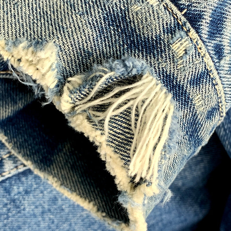 【現状渡し品】【メンズ】 Levi's リーバイス 両面ビッグE 刻印347 60S-70S 4TH DENIM JACKET 60-70年代 フォースデニムジャケット アウター 長袖 146-250324-ma-06-izu サイズ:不明 カラー:ライトインディゴ 万代Net店