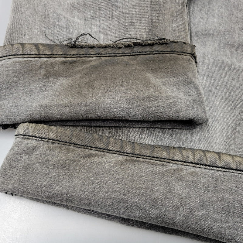 【現状渡し品】【メンズ】 MAISON SPECIAL メゾンスペシャル 21221465111 HIGH WAIST DENIM PANTS ハイウエストデニムパンツ ズボン ボトムス 168-250330-ma-24-izu サイズ:36 カラー:ブラック 万代Net店