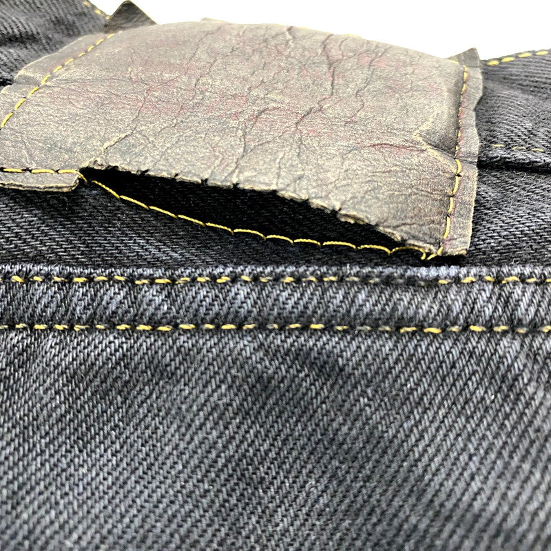 【中古品】【メンズ】 リーバイス 501 BLACK DENIM PANTS 501-0000 ブラックデニムパンツ 刻印524 サークルRタグ USA製 ボトムス 157-250415-as-35-izu サイズ:31×36 カラー:ブラック 万代Net店
