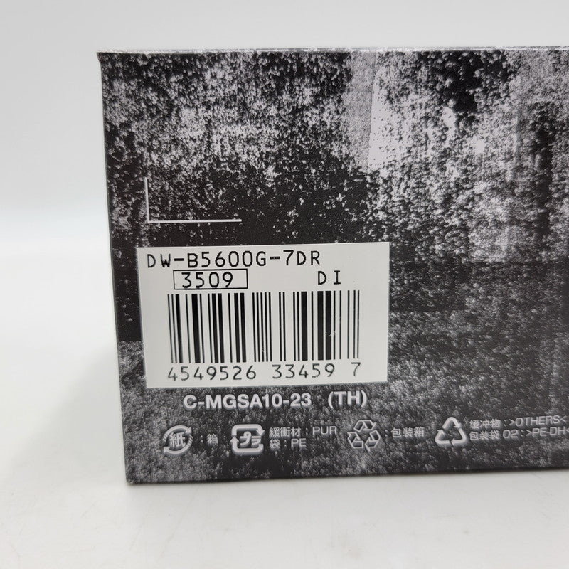 【中古美品】【メンズ/レディース】 G-SHOCK ジーショック DW-B5600G-7 腕時計 199-260527-as-06-izu サイズ:48.9 × 42.8 × 13.4 mm カラー:クリア×ホワイト 万代Net店