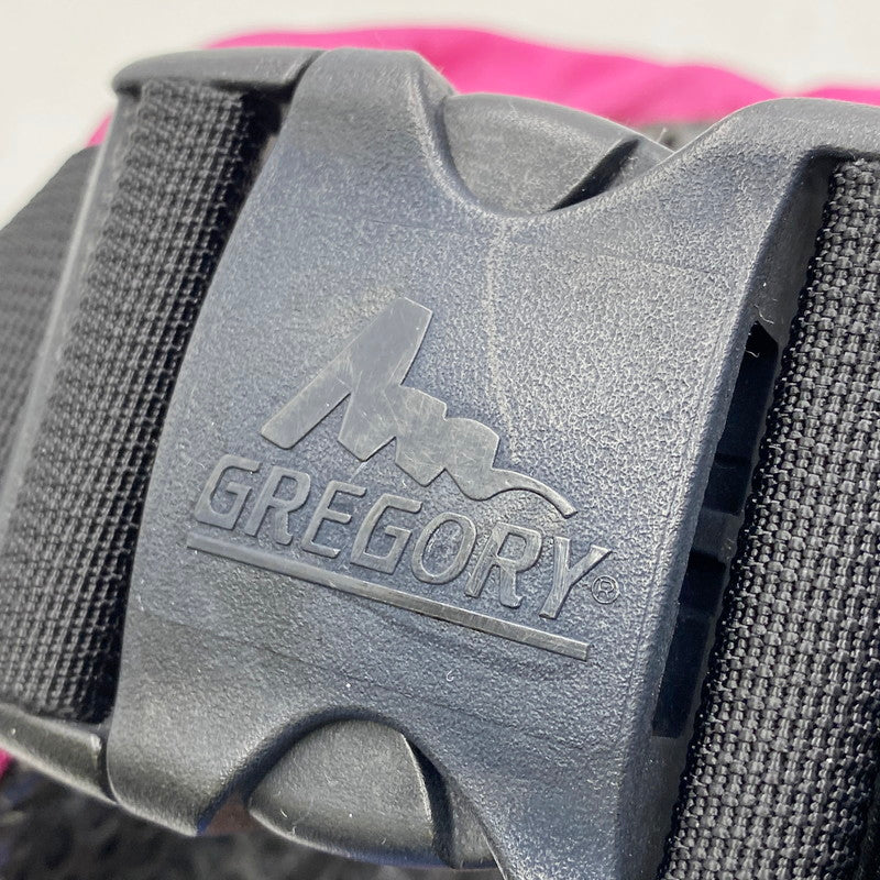 【中古品】【メンズ/レディース】 GREGORY グレゴリー 旧ロゴ WAIST BAG ウエストバッグ 鞄 カバン 188-250428-ma-07-izu サイズ:S カラー:PINK 万代Net店