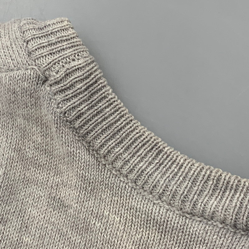 【中古品】【キッズ】 Vivienne Westwood Red Label ヴィヴィアンウエストウッド レッドレーベル ORB EMBROIDERY SLEEVELESS SHIRT 6114M スリーブレスシャツ トップス 173-250501-as-40-izu サイズ:S カラー:グレー 万代Net店