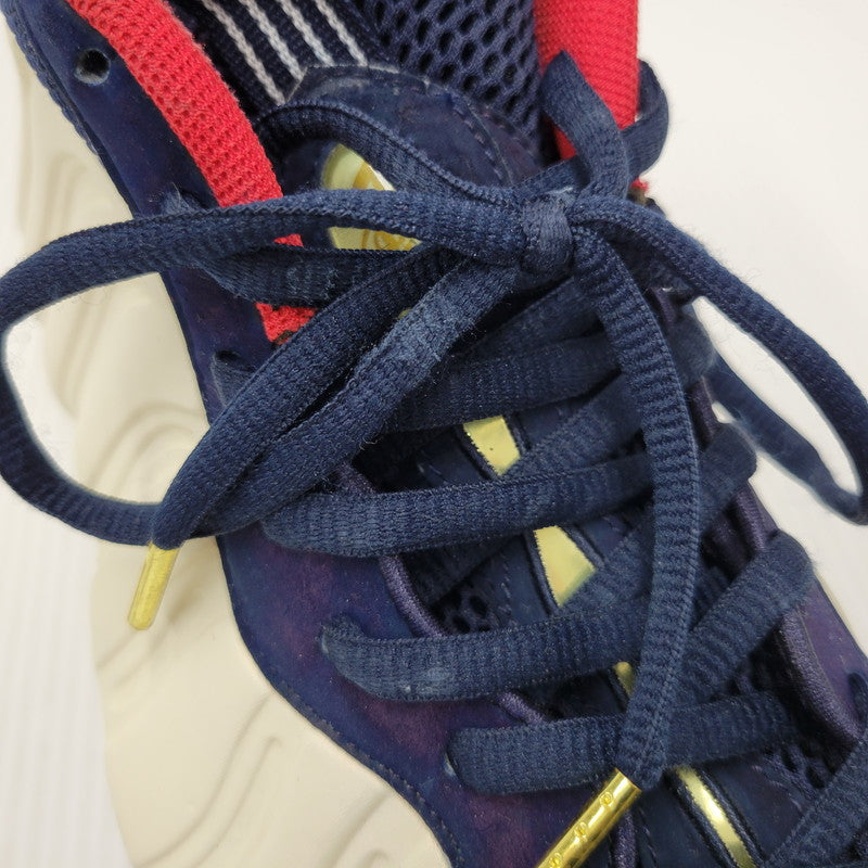 【中古品】【メンズ】 NIKE ナイキ AIR FOAMPOSITE 1 PRM OLYMPIC 575420-400 エア フォームポジット 1 プレミアム オリンピック スニーカー シューズ 靴 160-250511-ay-01-izu サイズ:28.5cm カラー:OBSIDIAN/UNIVERSITY RED-METALLIC GOLD-WHITE 万代Net店