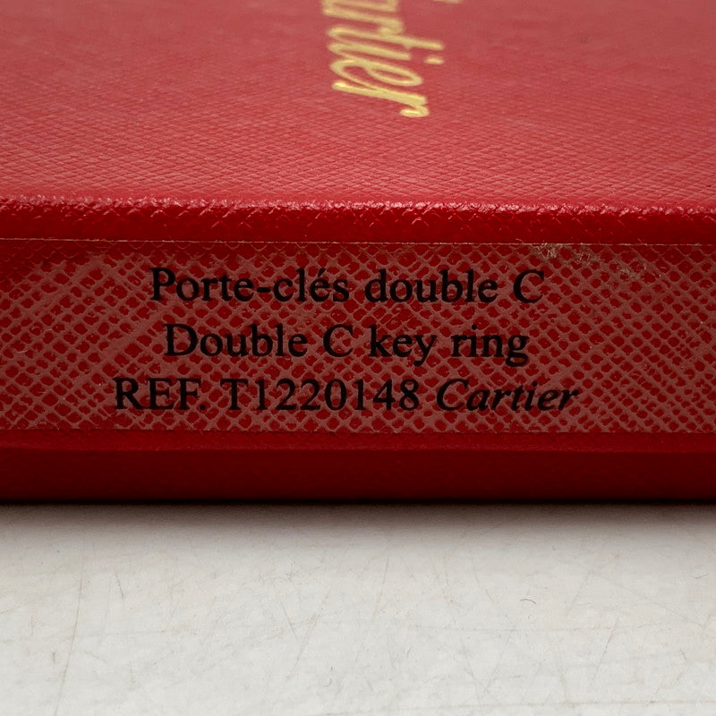 【中古品】【メンズ/レディース】 CARTIER カルティエ 2C CHARM KEY HOLDER チャーム キーホルダー 小物 182-250514-as-04-izu カラー:シルバー 万代Net店