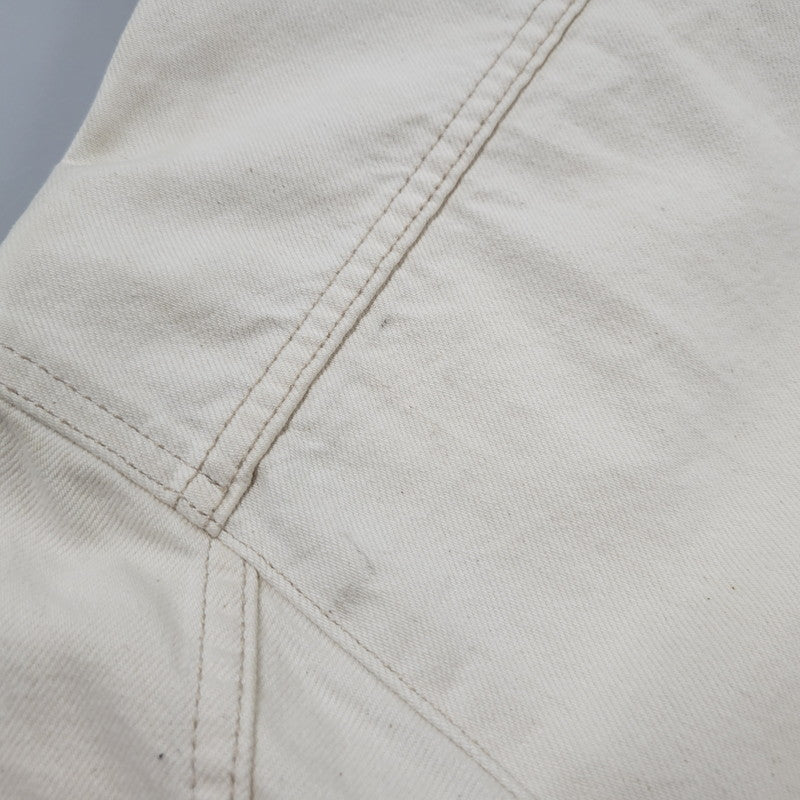 【中古品】【メンズ】 ポール・スミス RED EAR レッドイヤー RIGID DENIM COVERALL リジッドデニムカバーオール ジャケット アウター 141-250514-as-20-izu サイズ:M カラー:ホワイト 万代Net店