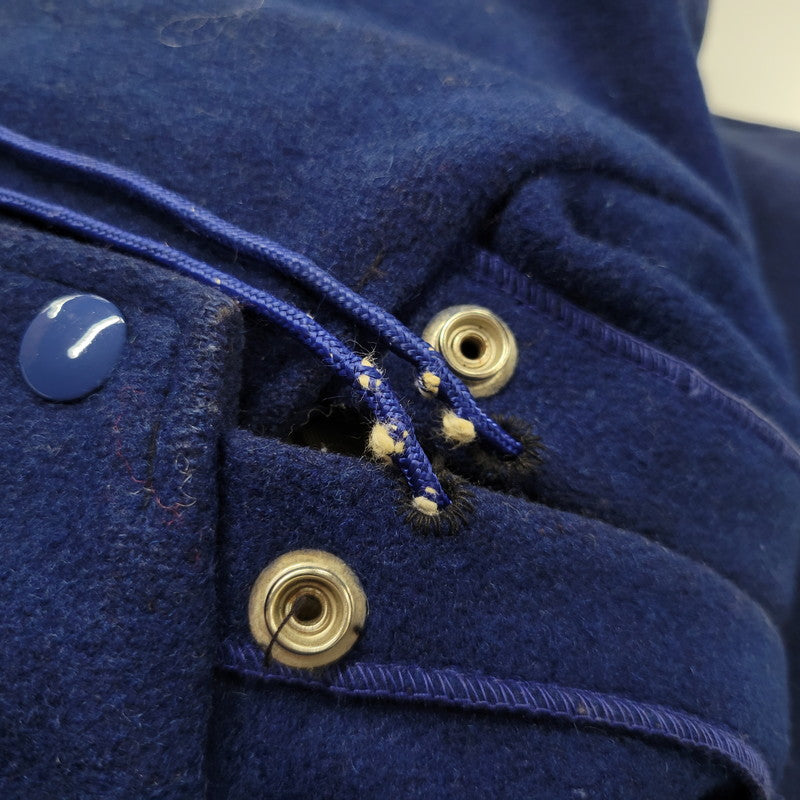 【現状渡し品】【メンズ】 EMPIRE エンパイア CARTHAGE CHEERLEADER HOODED VARSITY JACKET 505 フーデッド バーシティジャケット アウター 146-250524-as-07-izu サイズ:S カラー:ブルー 万代Net店