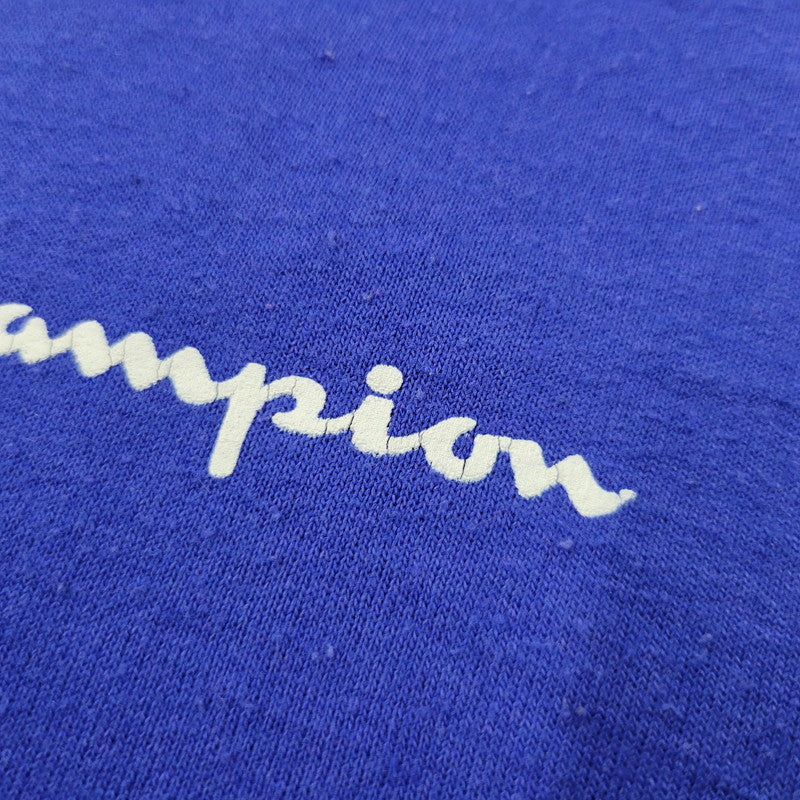 【中古品】【メンズ】 チャンピオン メキシコ製 青刺繍タグ 90S SWEATSHIRT 90年代 スウェットシャツ トップス 長袖 146-250602-ma-26-izu サイズ:XXL カラー:BLUE 万代Net店