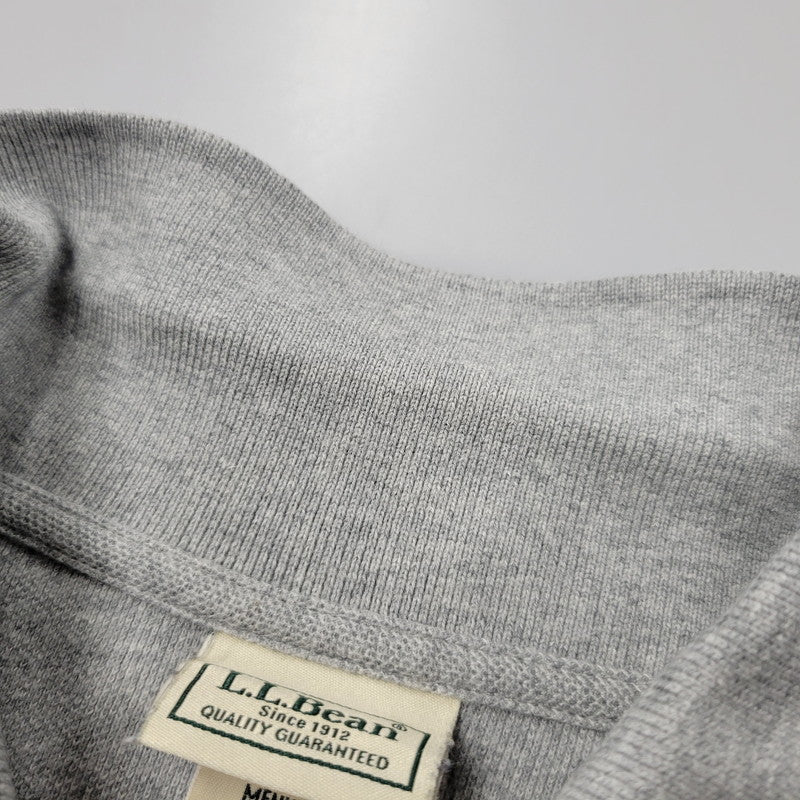 【中古品】【メンズ】 エルエルビーン 90S LS POLO SHIRT 90年代 ロングスリーブ ポロシャツ トップス 長袖 146-250603-ma-15-izu サイズ:XL カラー:GRAY 万代Net店