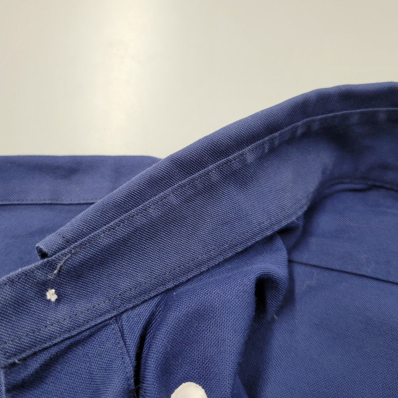 【中古品】【メンズ】 ブルックスブラザーズ 1818 REGENT LS BD SHIRT ロングスリーブ ボタンダウン シャツ 長袖 トップス 145-250610-as-26-izu サイズ:L カラー:ネイビー 万代Net店