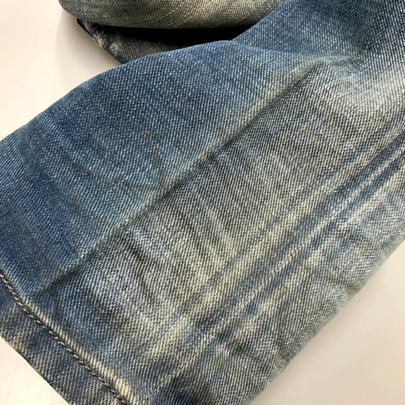 【中古品】【メンズ】 BLUE EYECONS BELTHER DENIM PANTS 0828T ブルーアイコン デニムパンツ ジーンズ ボトムス 152-250613-as-21-izu サイズ:26 カラー:インディゴ 万代Net店