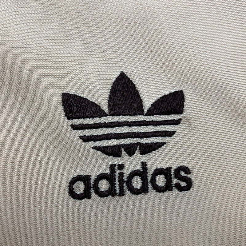 【中古品】【メンズ】 OLD ADIDAS オールドアディダス TRACK JACKET トラックジャケット 146-250608-as-07-izu サイズ:M カラー:ベージュ系 万代Net店