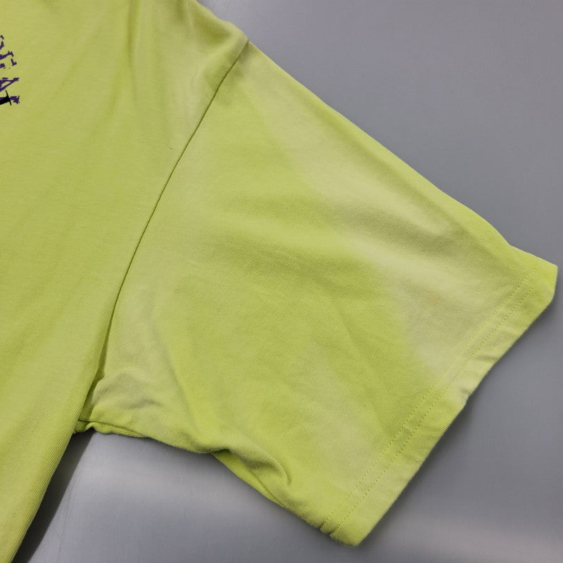 【中古品】【メンズ】 TIGHTBOOTH PRODUCTION タイトブースプロダクション BACK PRINT SS TEE バック プリント Tシャツ 半袖 トップス 142-250615-ay-02-izu サイズ:L カラー:イエロー系 万代Net店