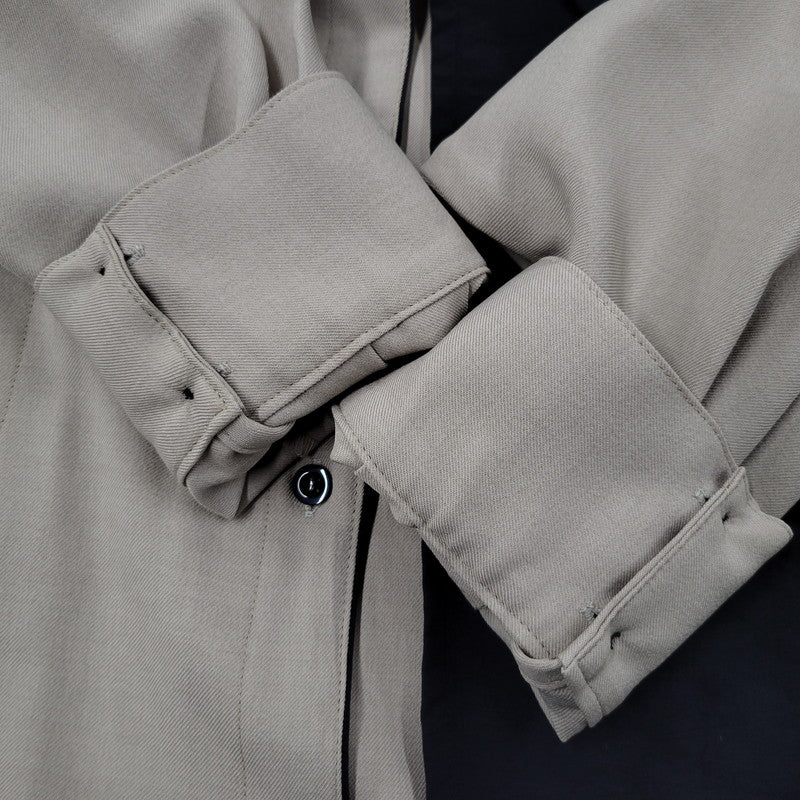 【中古品】【レディース】 UNITED TOKYO ユナイテッドトウキョウ 142110003 アシメテーラーシャツワンピース 168-250626-km-07-izu サイズ:2 カラー:ベージュ×ブラック 万代Net店